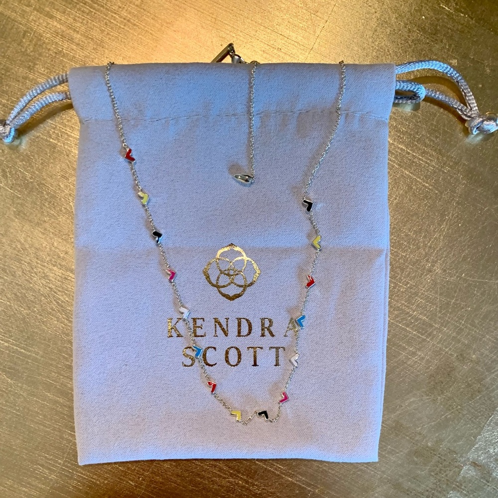 Kendra Scott Haven Heart Necklace NWT